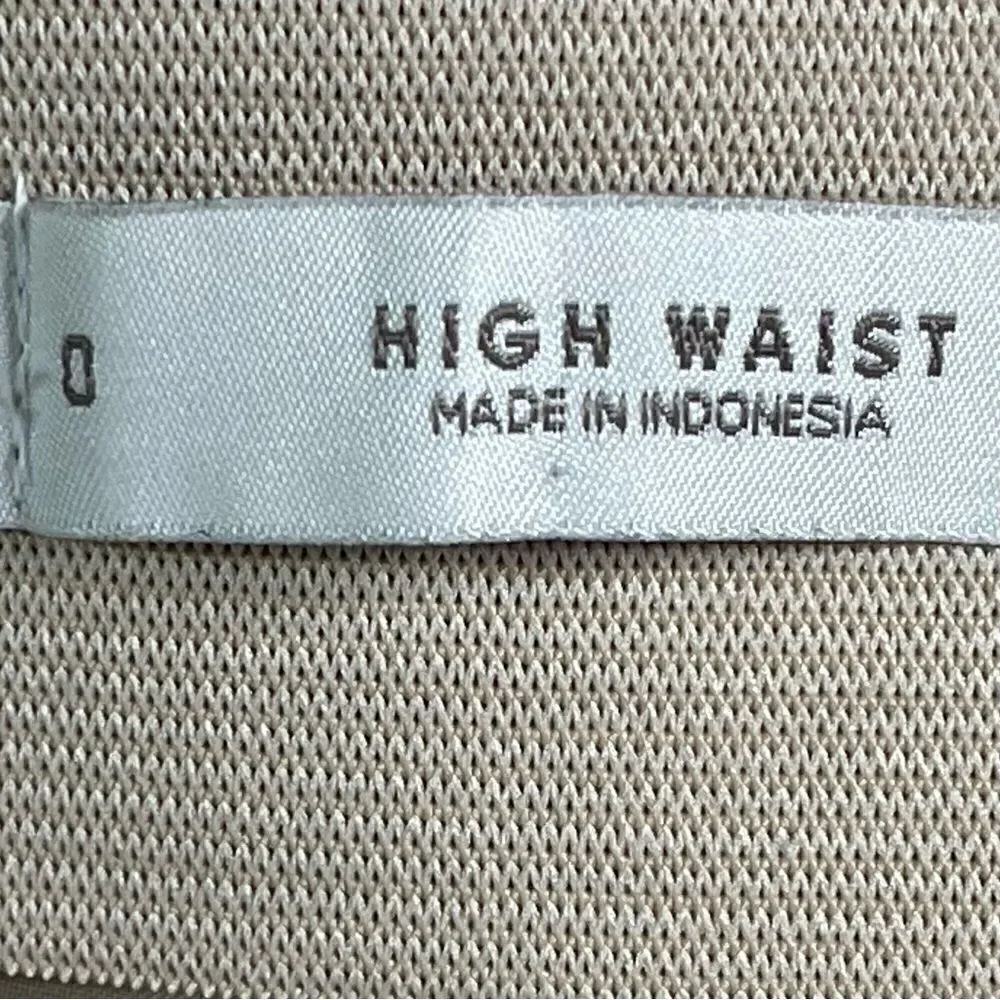 LOFT Herringbone High Waist Slim Pants (Oatmeal Melange) - 0